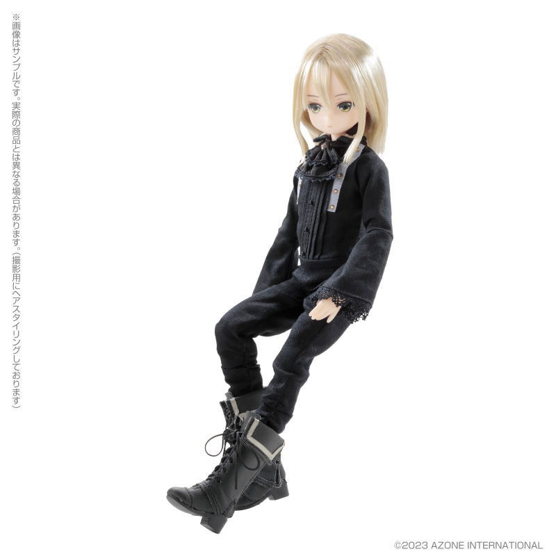Alvastaria 1/6 Scale Fashion Doll: Milo -Knight in Boots- (Black Cat Ver.) image 7