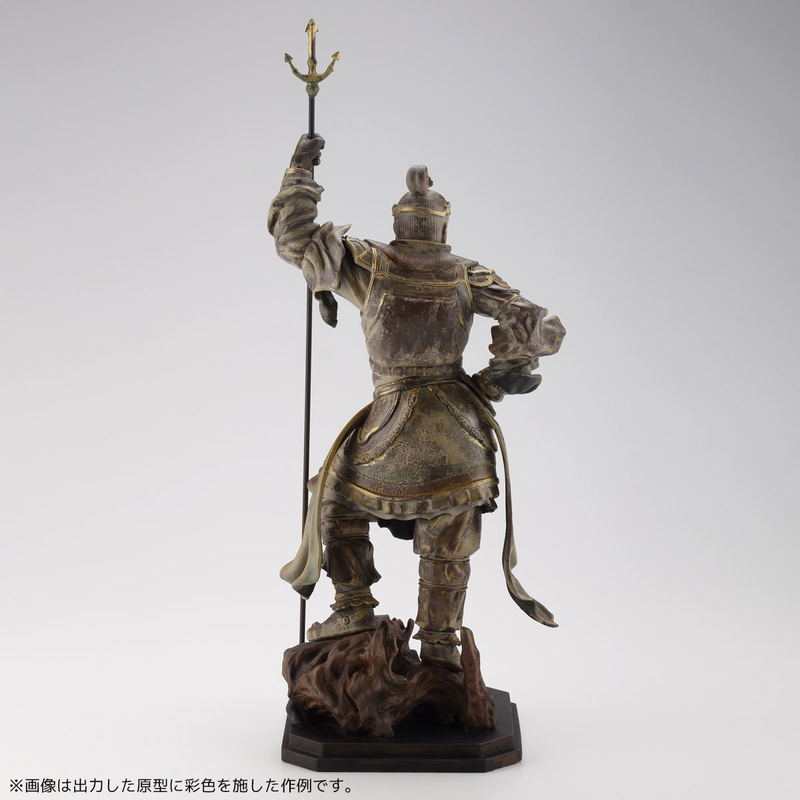 ARTPLA Shitennou Statue Komokuten Plastic Model Kit image 14