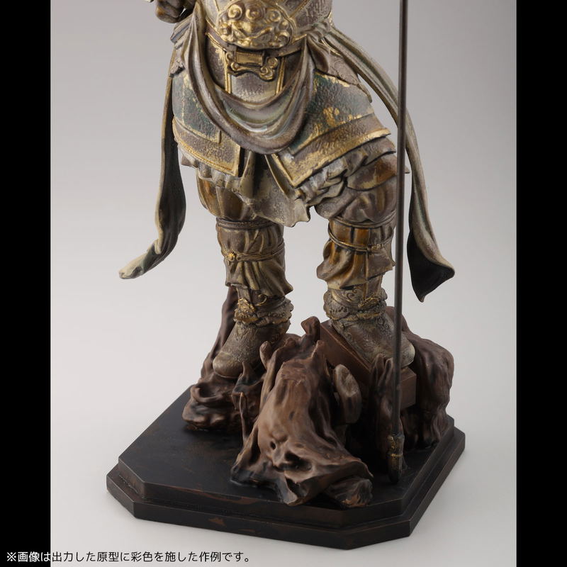 ARTPLA Shitennou Statue Komokuten Plastic Model Kit image 18