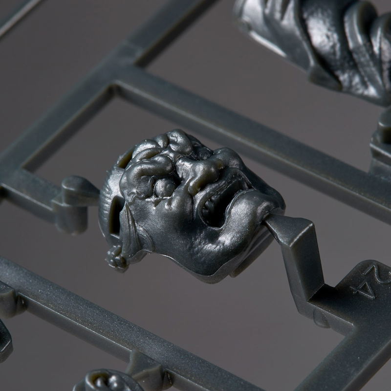 ARTPLA Shitennou Statue Komokuten Plastic Model Kit image 21