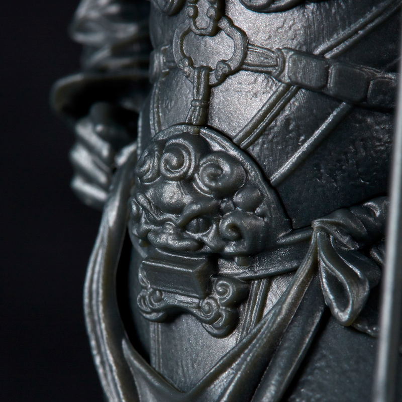 ARTPLA Shitennou Statue Komokuten Plastic Model Kit image 24