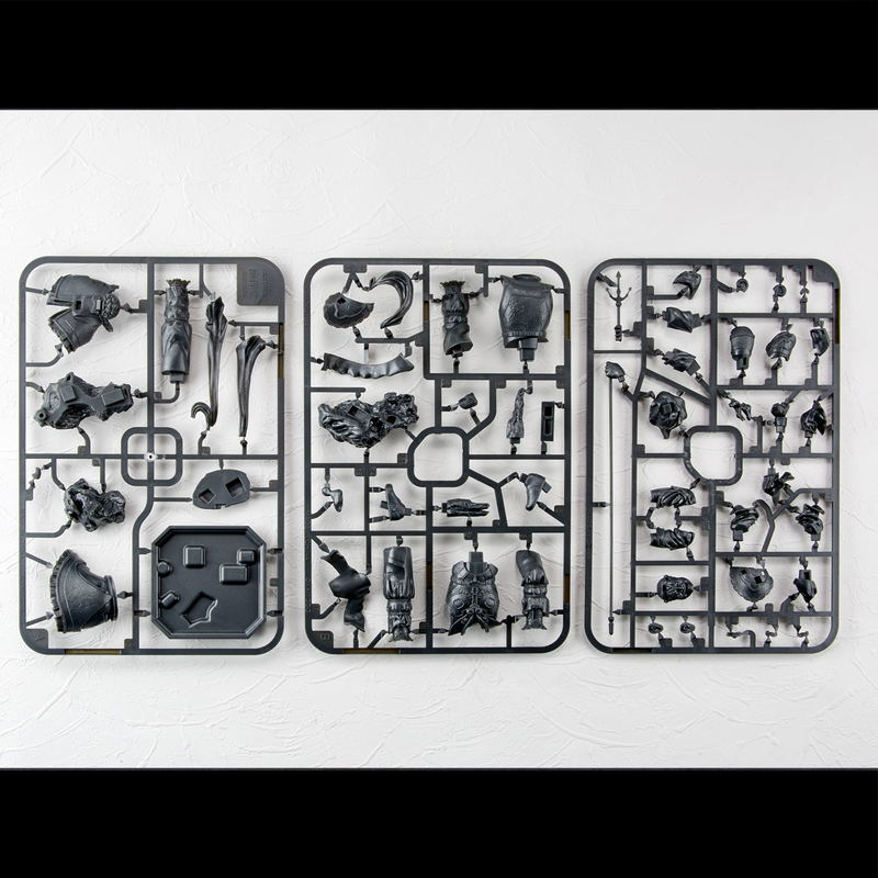 ARTPLA Shitennou Statue Komokuten Plastic Model Kit image 3