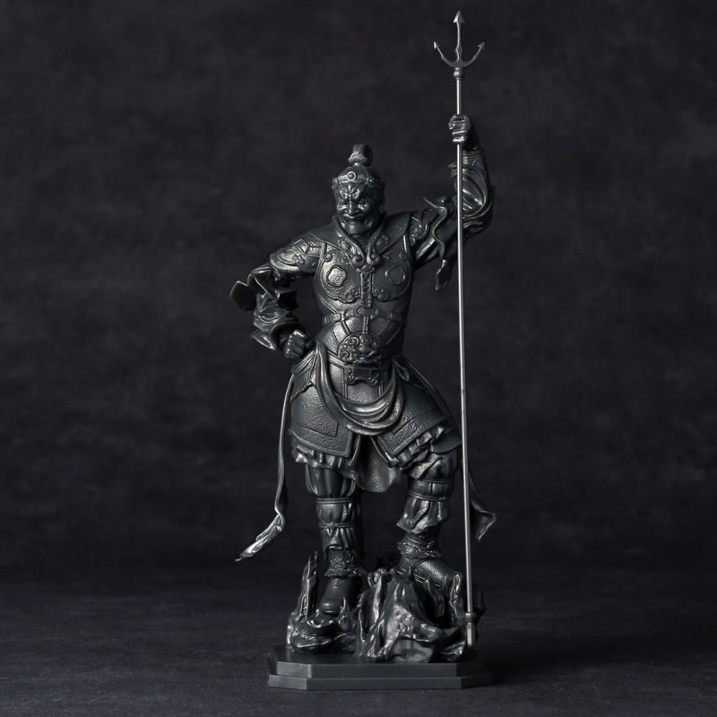 ARTPLA Shitennou Statue Komokuten Plastic Model Kit image 5