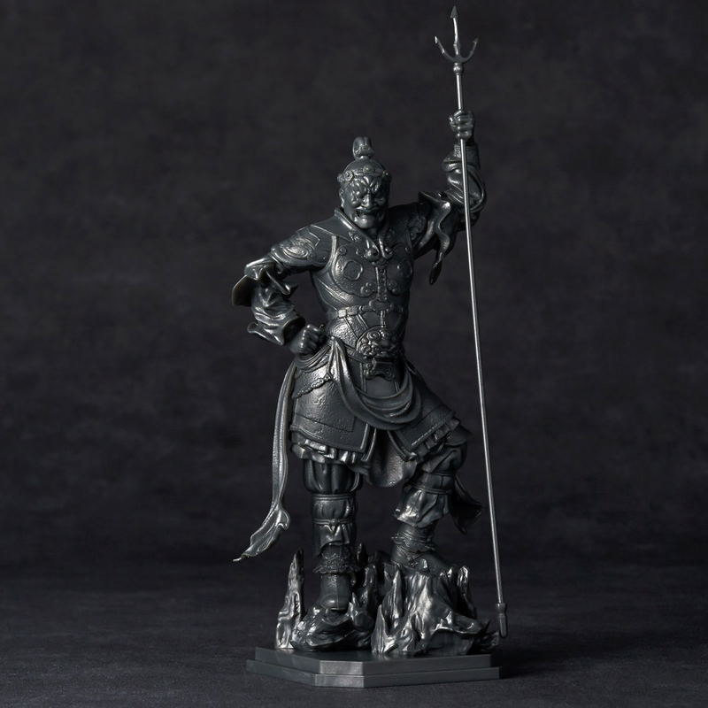 ARTPLA Shitennou Statue Komokuten Plastic Model Kit image 6