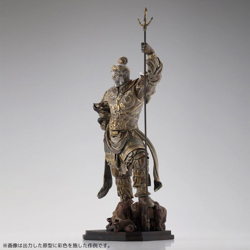 ARTPLA Shitennou Statue Komokuten Plastic Model Kit image 9