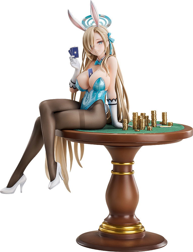 Blue Archive 1/7 Scale Pre-Painted Figure: Asuna Ichinose (Bunny Girl) Game Playing Ver. image 1
