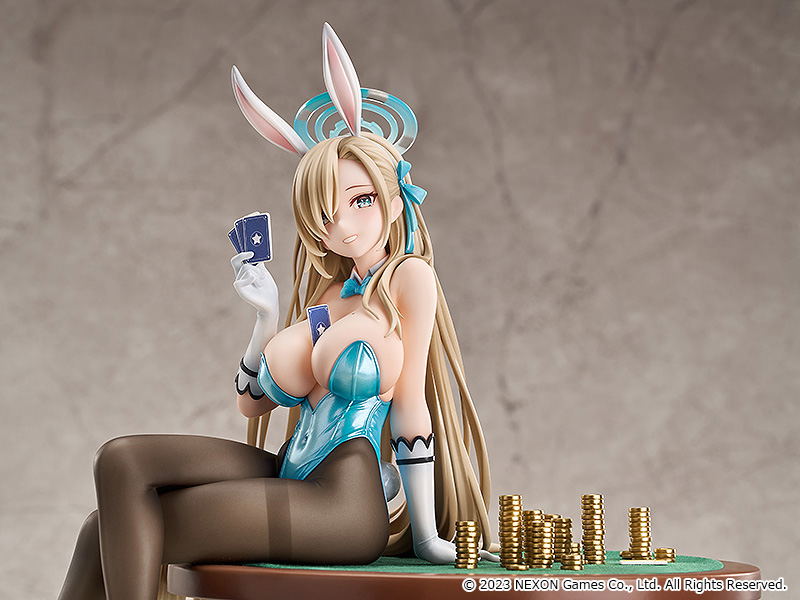 Blue Archive 1/7 Scale Pre-Painted Figure: Asuna Ichinose (Bunny Girl) Game Playing Ver. image 5