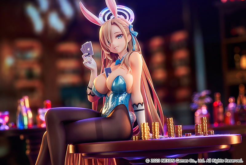 Blue Archive 1/7 Scale Pre-Painted Figure: Asuna Ichinose (Bunny Girl) Game Playing Ver. image 9