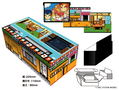 Downtown Nekketsu March Super-Awesome Field Day! Illustration Card Box Next Turn Cross Country & Obstacle Course thumbnail 1