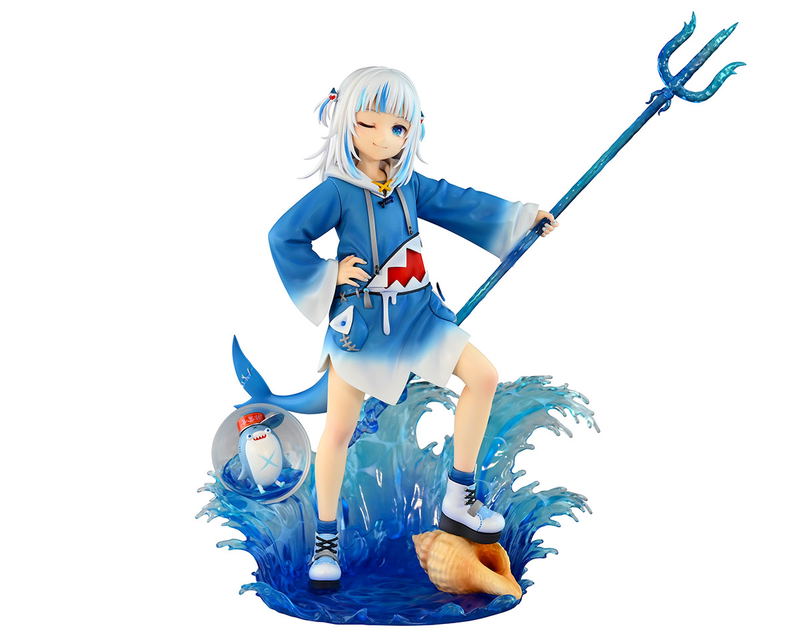 Hololive English -Myth- 1/7 Scale Pre-Painted Figure: Gawr Gura image 1