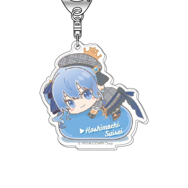 Hololive Hug Meets Vol.1 Acrylic Key Chain: 05 Hoshimachi Suisei image 1