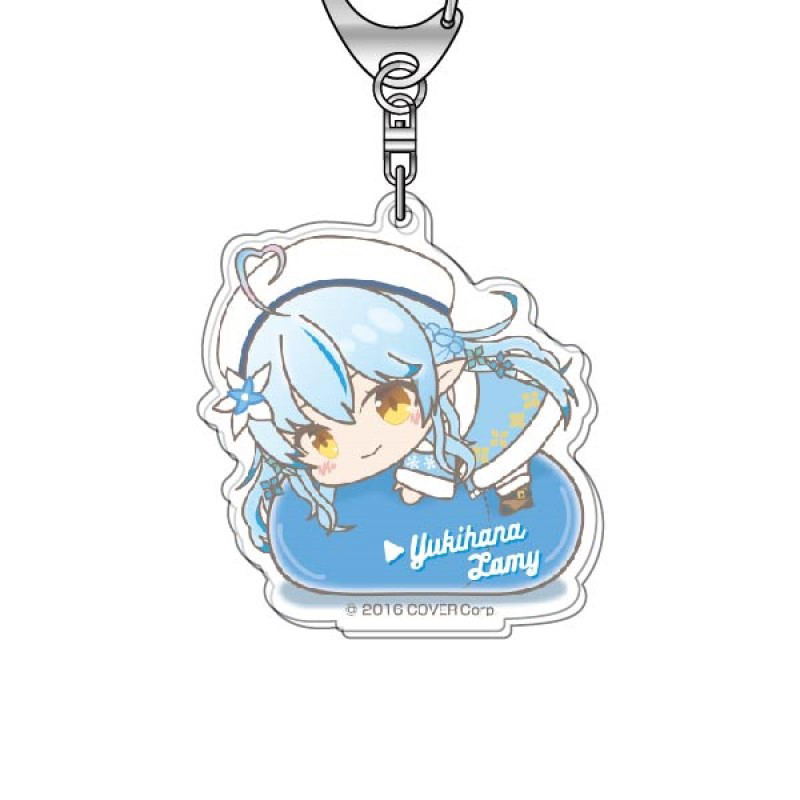Hololive Hug Meets Vol.1 Acrylic Key Chain: 06 Yukihana Lamy image 1
