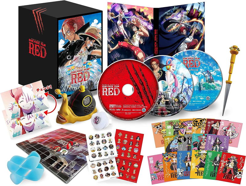 One Piece Film Red Deluxe Limited Edition [Ultra HD Blu-ray + Blu-ray] [Limited Edition] image 1