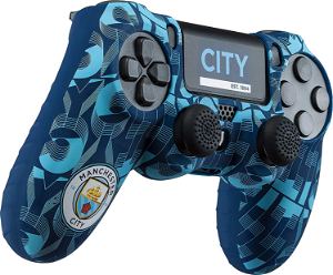 Qubick Manchester City Controller Skin for PS4