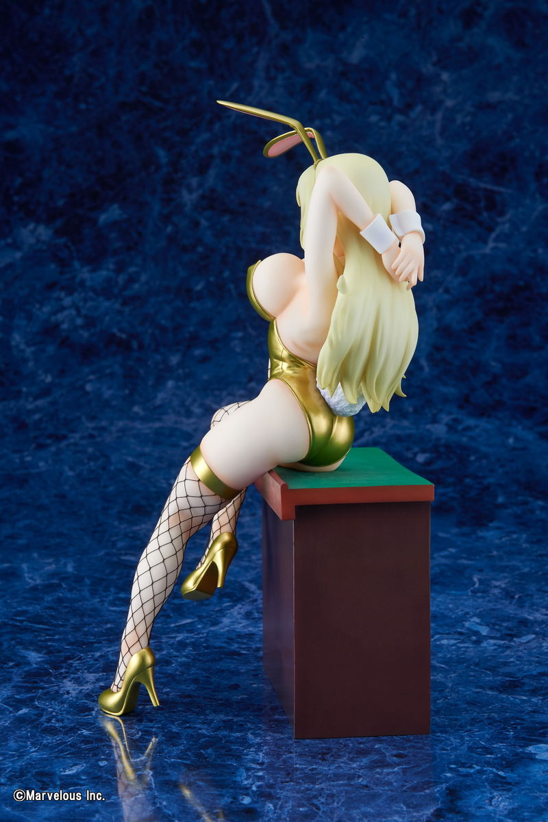 Senran Kagura New Wave G Burst 1/5 Scale Pre-Painted Figure: Rate mo Age Age Shiki Limited Gold image 4