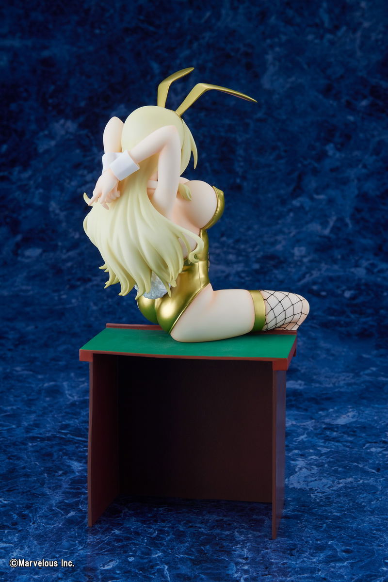Senran Kagura New Wave G Burst 1/5 Scale Pre-Painted Figure: Rate mo Age Age Shiki Limited Gold image 5