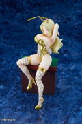 Senran Kagura New Wave G Burst 1/5 Scale Pre-Painted Figure: Rate mo Age Age Shiki Limited Gold thumbnail 6