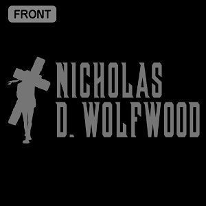Trigun Stampede - Nicholas D. Wolfwood Thin Dry Hoodie (Black | Size S)
