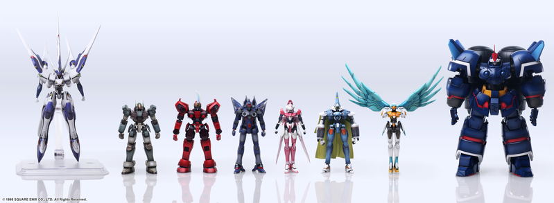 Xenogears Structure Arts 1/144 Scale Plastic Model Kit Series Vol. 2 (Set of 3 Types) image 23