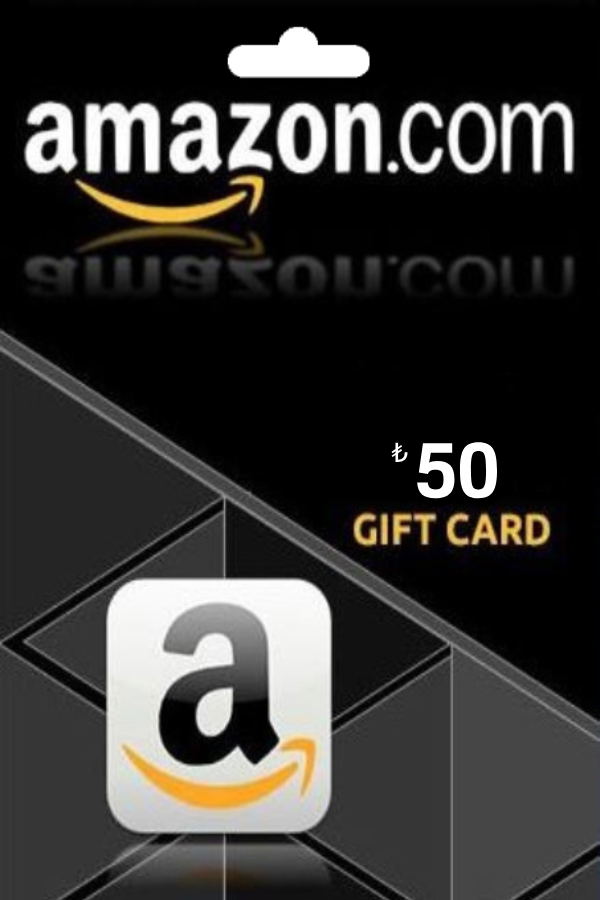 Amazon Gift Card 50 TRY | Turkey Account <span class="ext ext_digital">digital</span> image 1