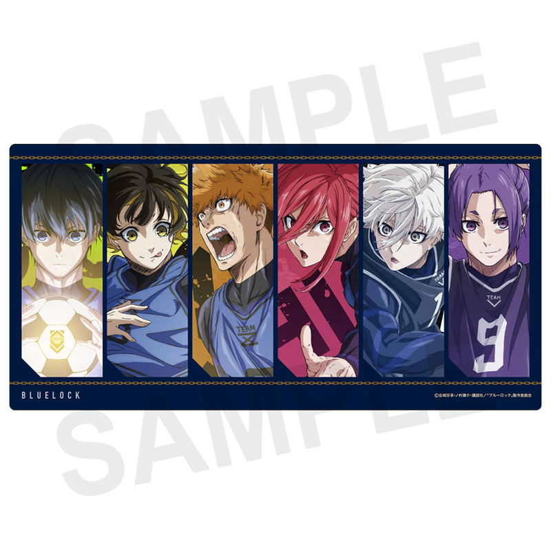 Blue Lock Desk Mat B image 1
