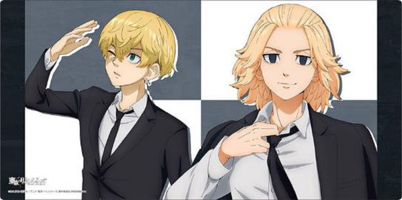 Bushiroad Rubber Mat Collection V2 Vol. 652: Tokyo Revengers - Mikey and Chifuyu image 1