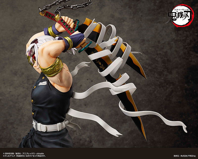 Demon Slayer Kimetsu no Yaiba 1/4 Scale Pre-Painted Figure: Tengen Uzui [GSC Online Shop Exclusive Ver.] image 15