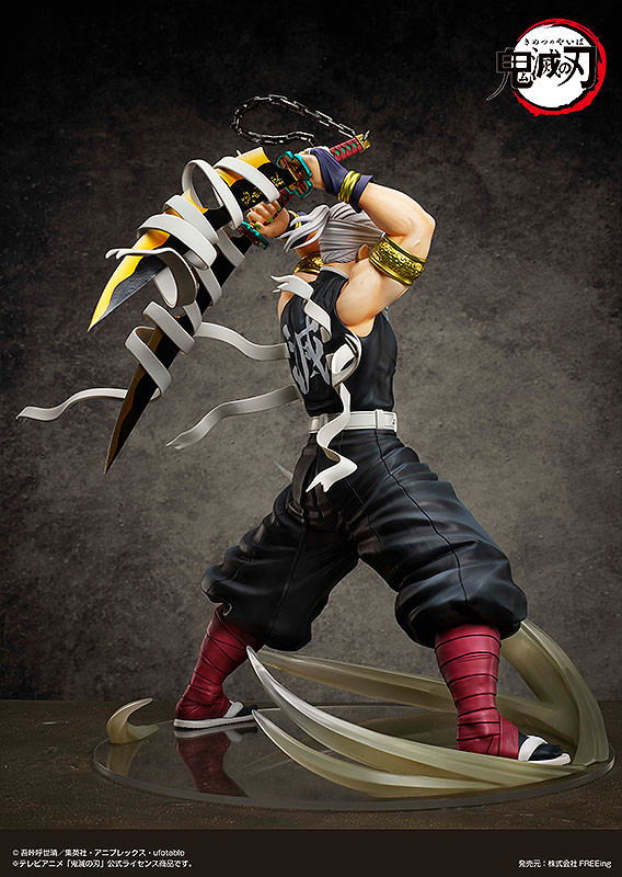 Demon Slayer Kimetsu no Yaiba 1/4 Scale Pre-Painted Figure: Tengen Uzui [GSC Online Shop Exclusive Ver.] image 6