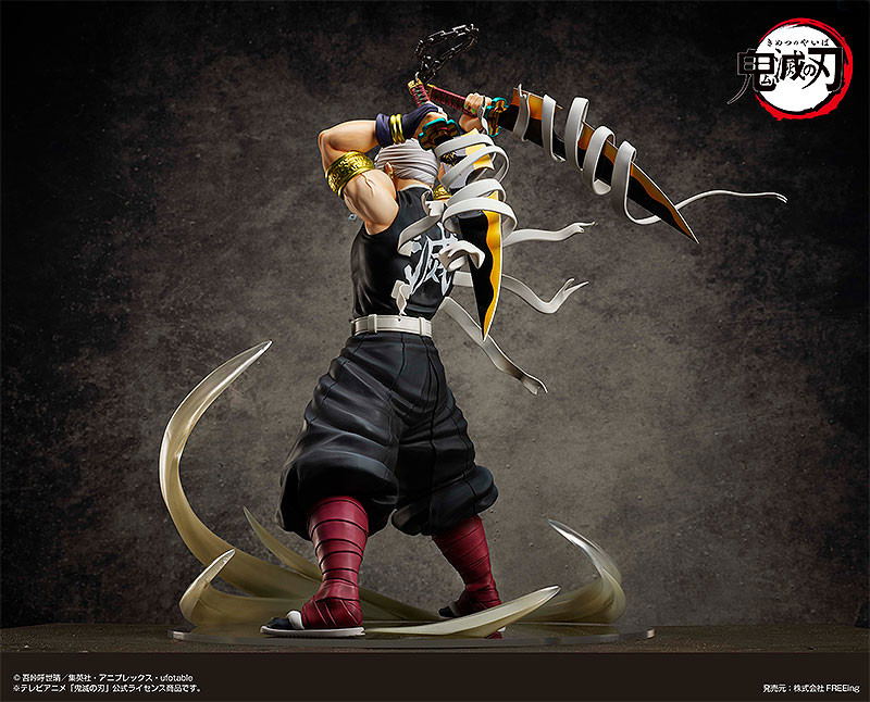 Demon Slayer Kimetsu no Yaiba 1/4 Scale Pre-Painted Figure: Tengen Uzui [GSC Online Shop Exclusive Ver.] image 8