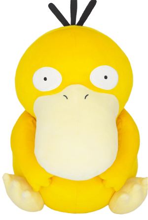 Pokemon Potehagu Cushion Plush PZ67: Psyduck