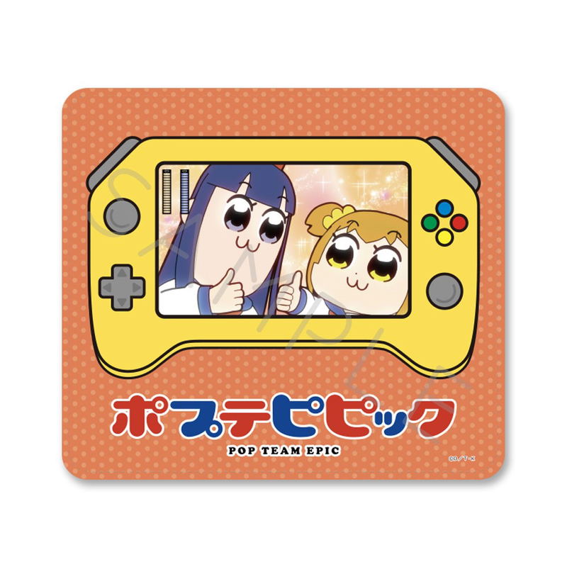 Pop Team Epic Mouse Pad: C Popuko and Pipimi 3 image 1