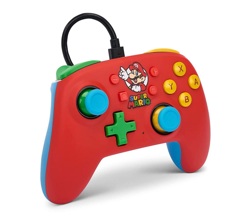 PowerA Nano Wired Controller for Nintendo Switch (Mario Medley) image 2