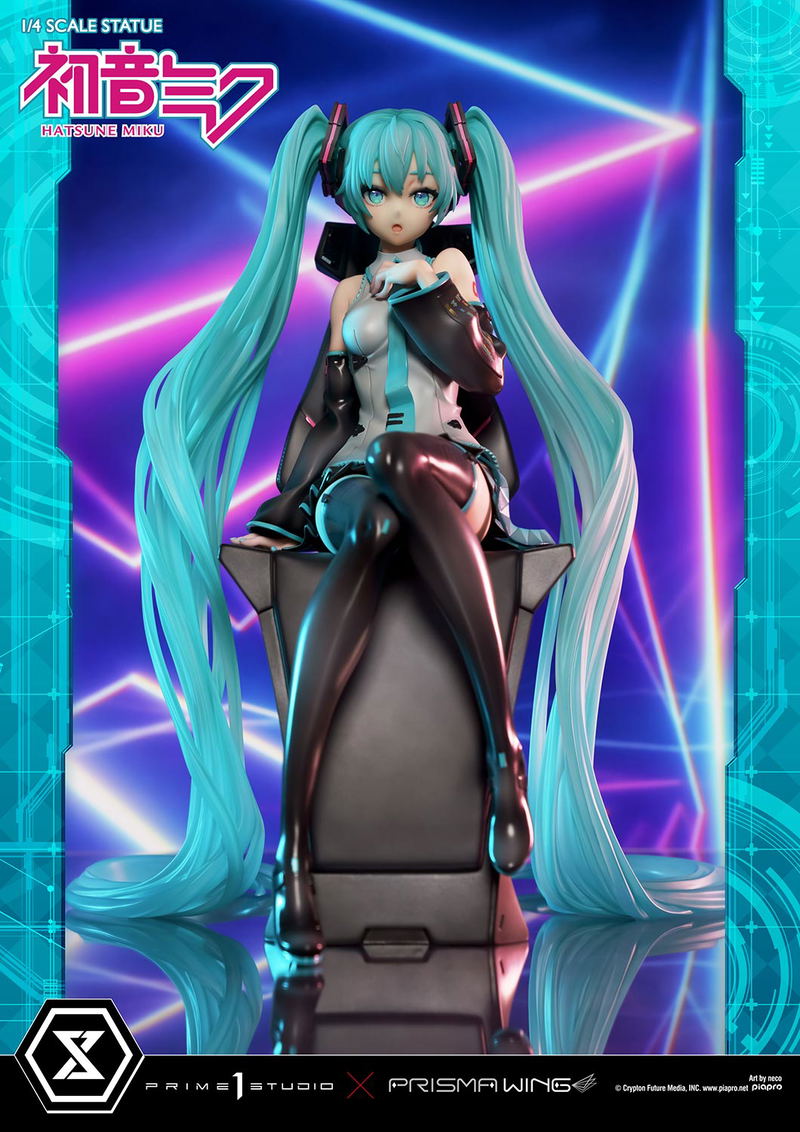 Prisma Wing Hatsune Miku Art by Neco 1/4 Scale Statue image 2