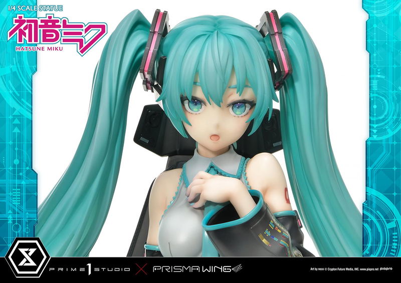 Prisma Wing Hatsune Miku Art by Neco 1/4 Scale Statue image 11