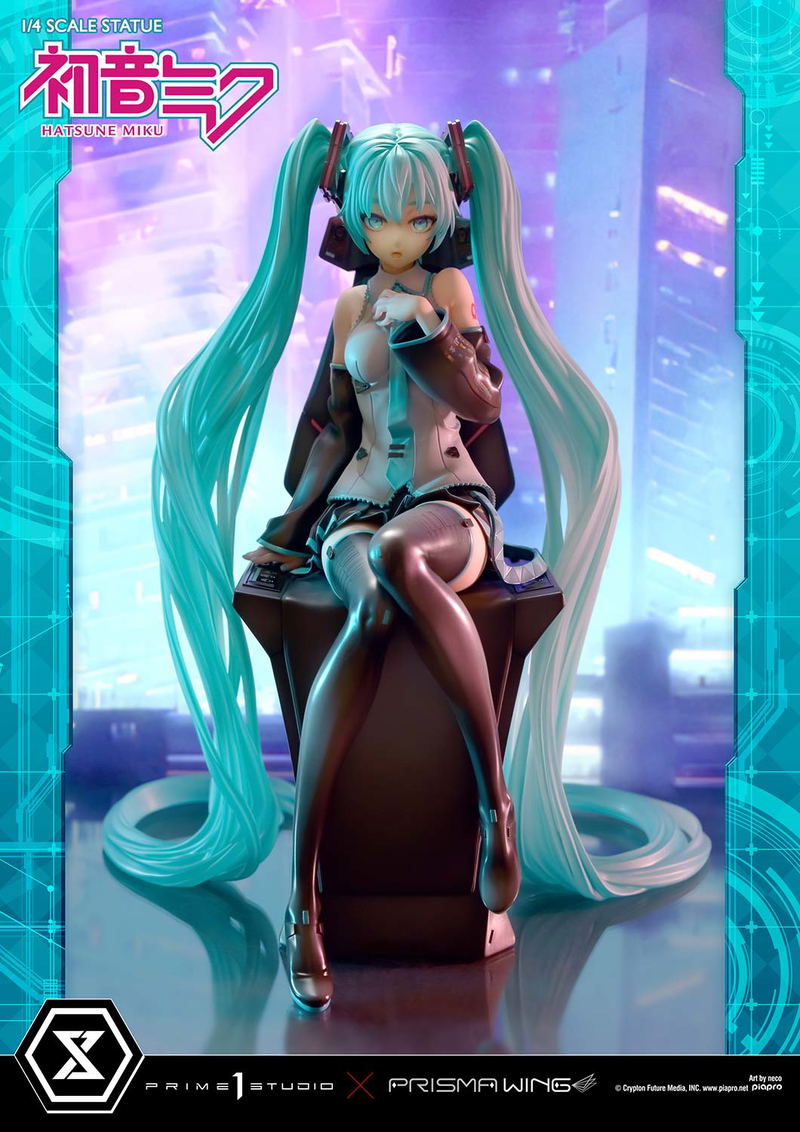 Prisma Wing Hatsune Miku Art by Neco 1/4 Scale Statue image 16