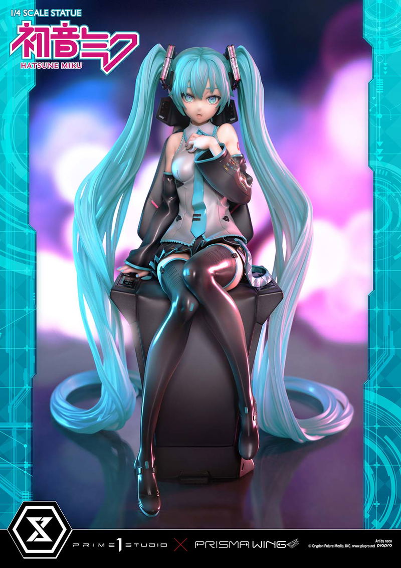 Prisma Wing Hatsune Miku Art by Neco 1/4 Scale Statue image 18