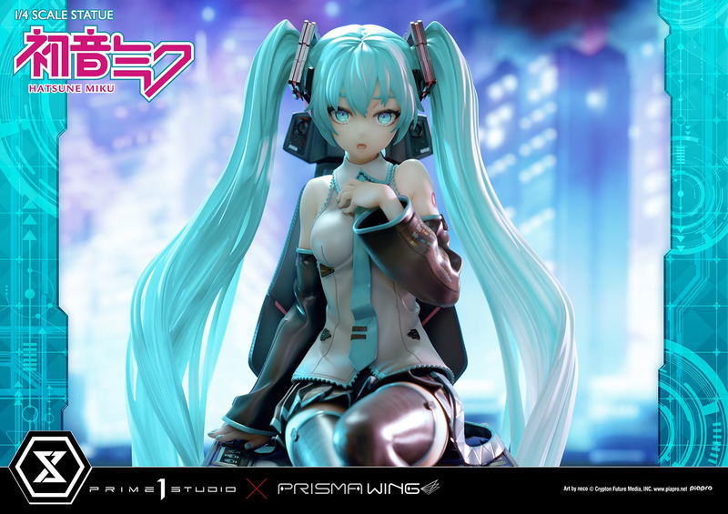 Prisma Wing Hatsune Miku Art by Neco 1/4 Scale Statue image 22