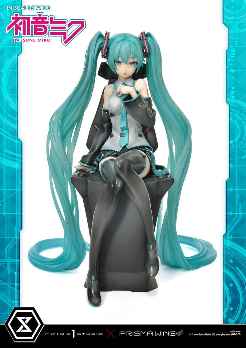 Prisma Wing Hatsune Miku Art by Neco 1/4 Scale Statue image 7
