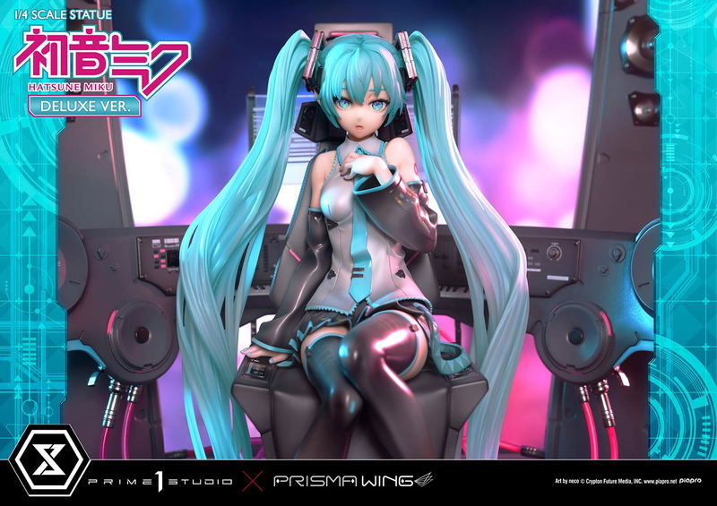 Prisma Wing Hatsune Miku Art by Neco DX Edition 1/4 Scale Statue image 2