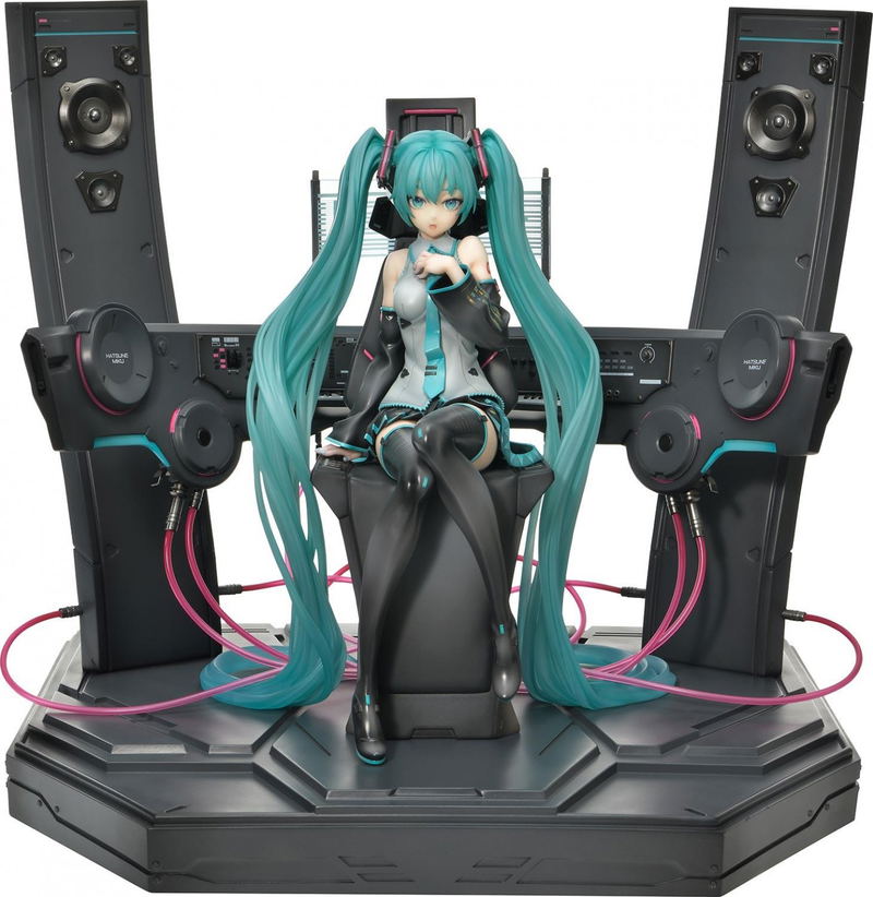 Prisma Wing Hatsune Miku Art by Neco DX Edition 1/4 Scale Statue image 1