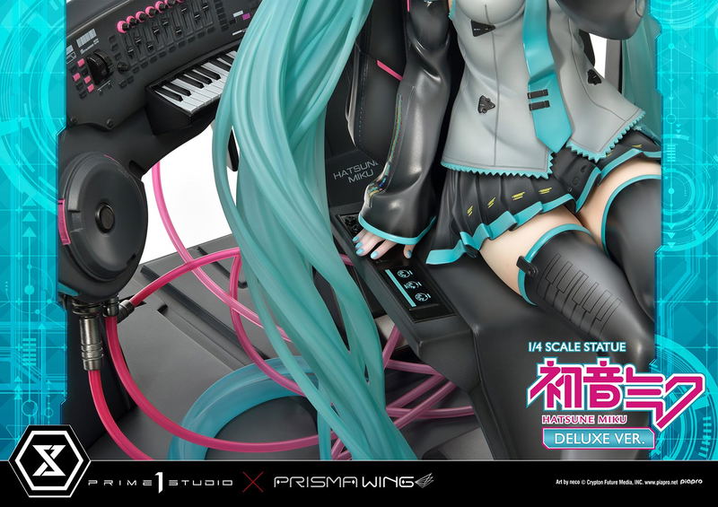 Prisma Wing Hatsune Miku Art by Neco DX Edition 1/4 Scale Statue image 13