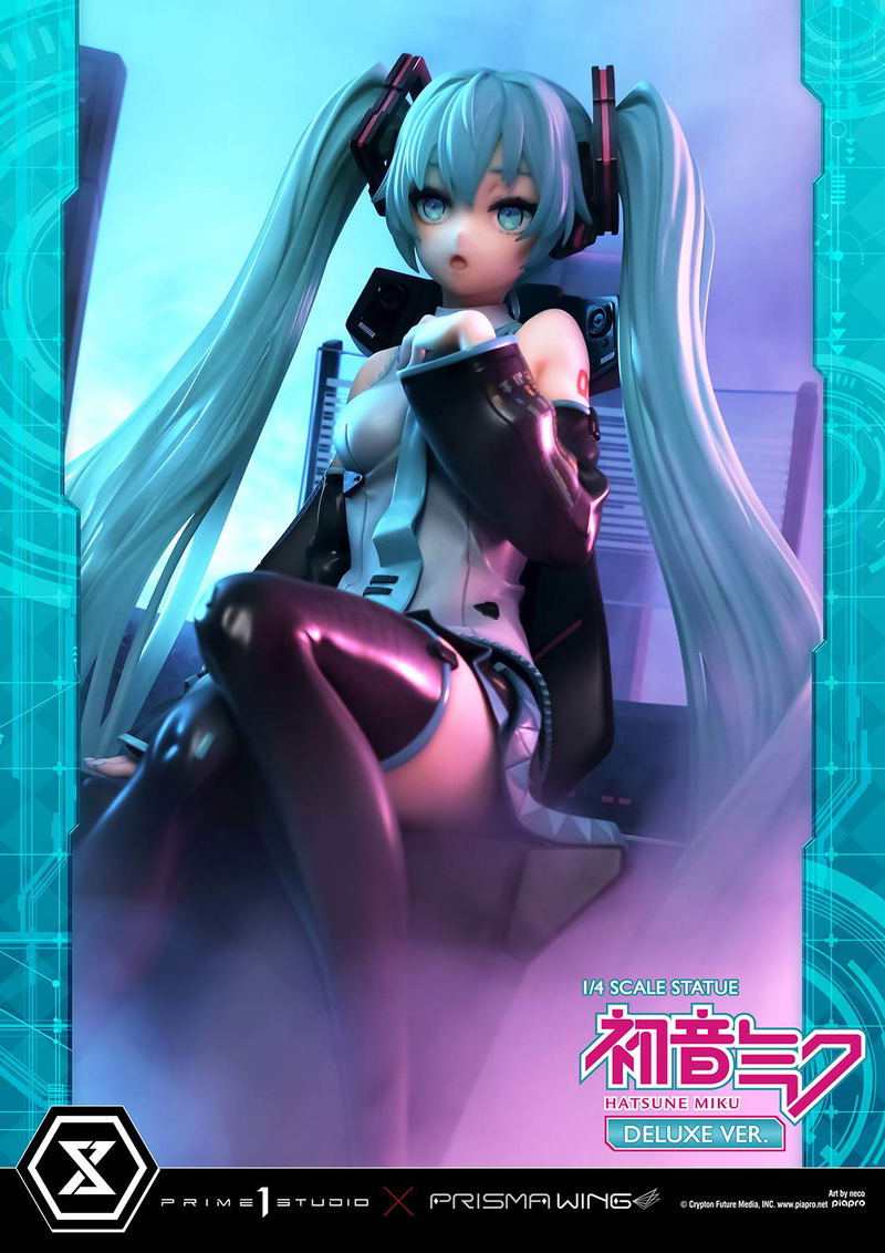 Prisma Wing Hatsune Miku Art by Neco DX Edition 1/4 Scale Statue image 20