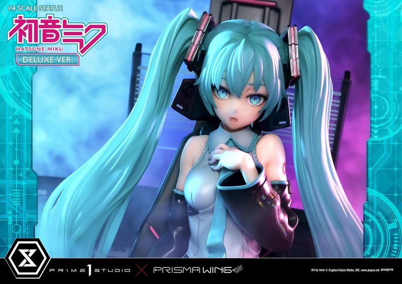 Prisma Wing Hatsune Miku Art by Neco DX Edition 1/4 Scale Statue image 3