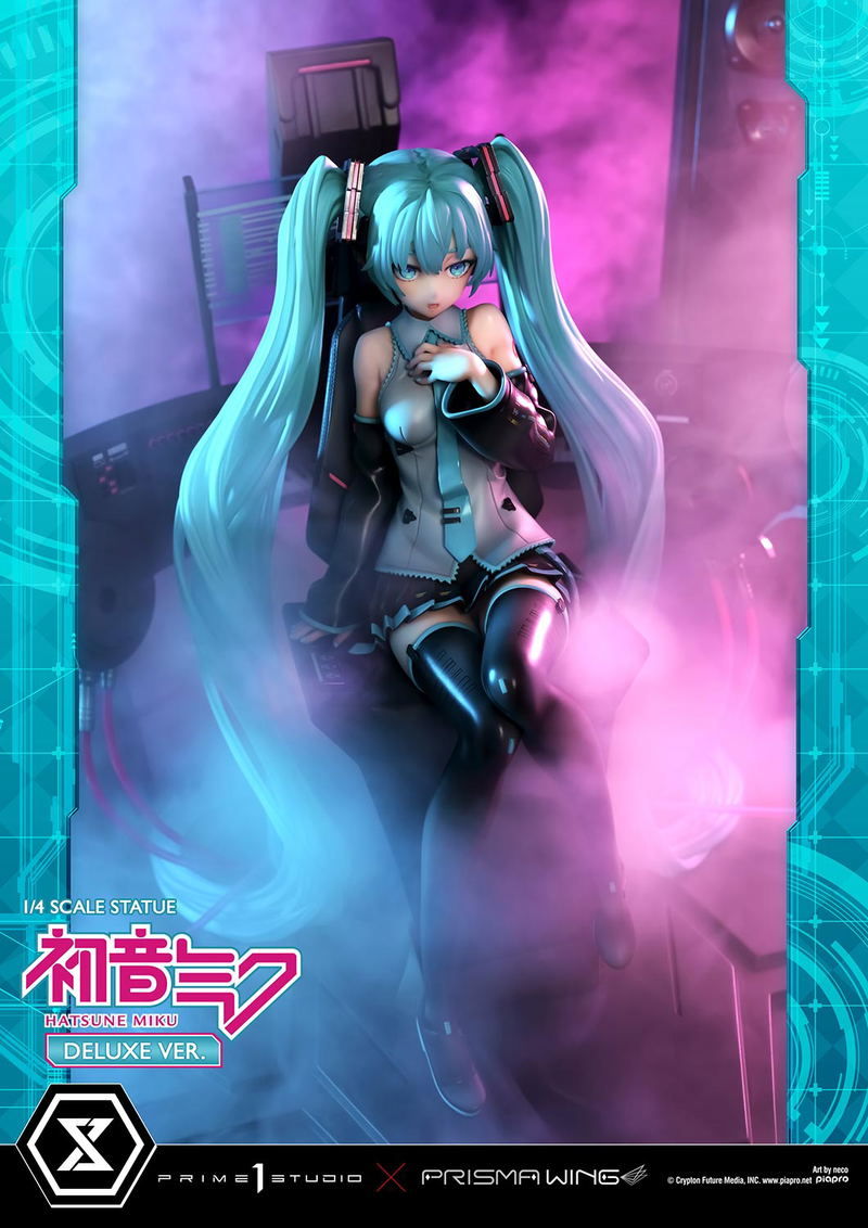 Prisma Wing Hatsune Miku Art by Neco DX Edition 1/4 Scale Statue image 22