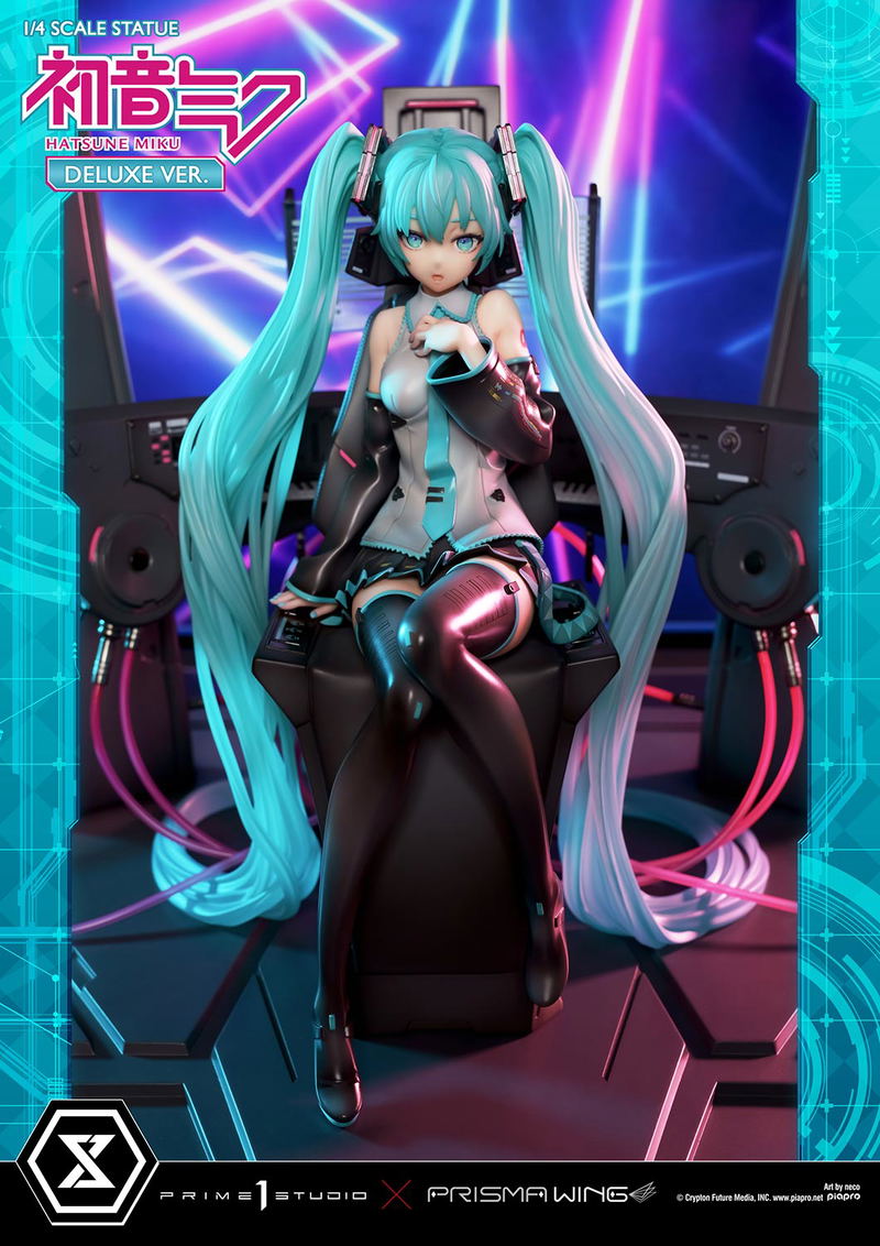 Prisma Wing Hatsune Miku Art by Neco DX Edition 1/4 Scale Statue image 23