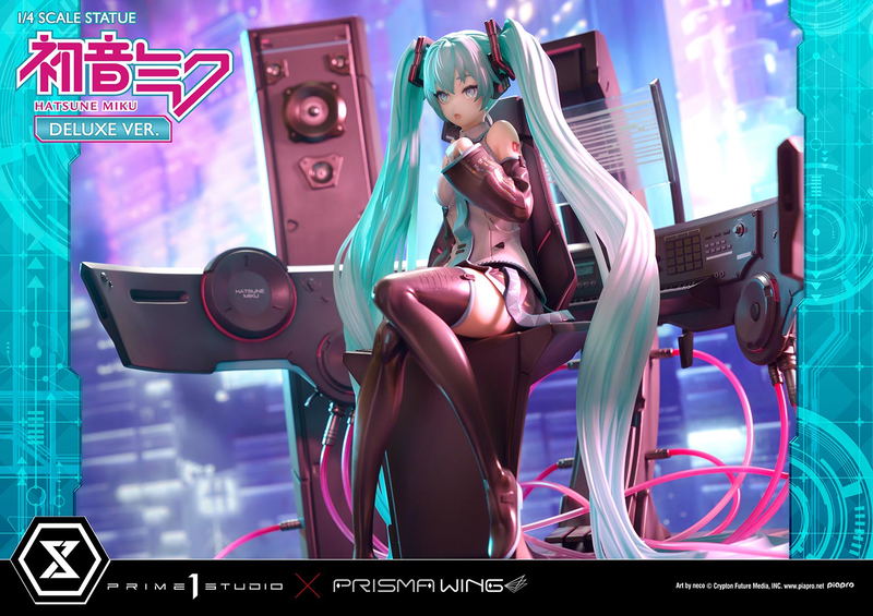 Prisma Wing Hatsune Miku Art by Neco DX Edition 1/4 Scale Statue image 26