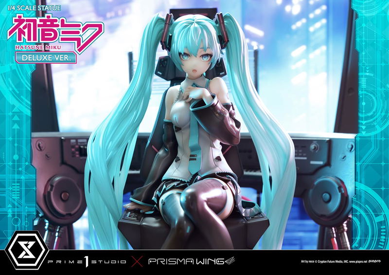 Prisma Wing Hatsune Miku Art by Neco DX Edition 1/4 Scale Statue image 29