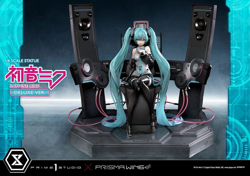 Prisma Wing Hatsune Miku Art by Neco DX Edition 1/4 Scale Statue image 31