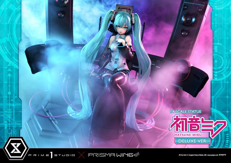 Prisma Wing Hatsune Miku Art by Neco DX Edition 1/4 Scale Statue image 34