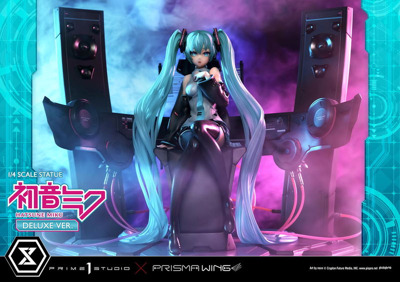 Prisma Wing Hatsune Miku Art by Neco DX Edition 1/4 Scale Statue image 36